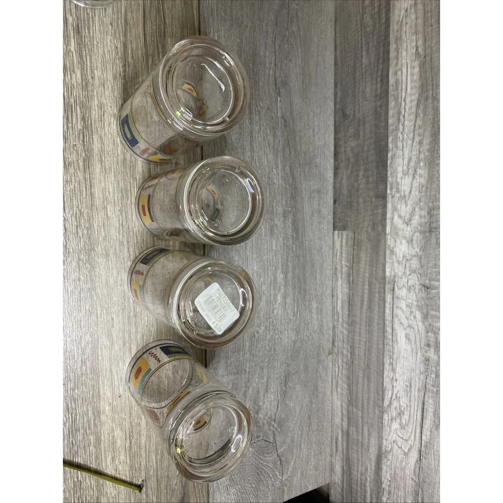 Set of 4 Pfaltzgraff‎ SEDONA PLASTIC Tumblers 16 oz  6 1/4